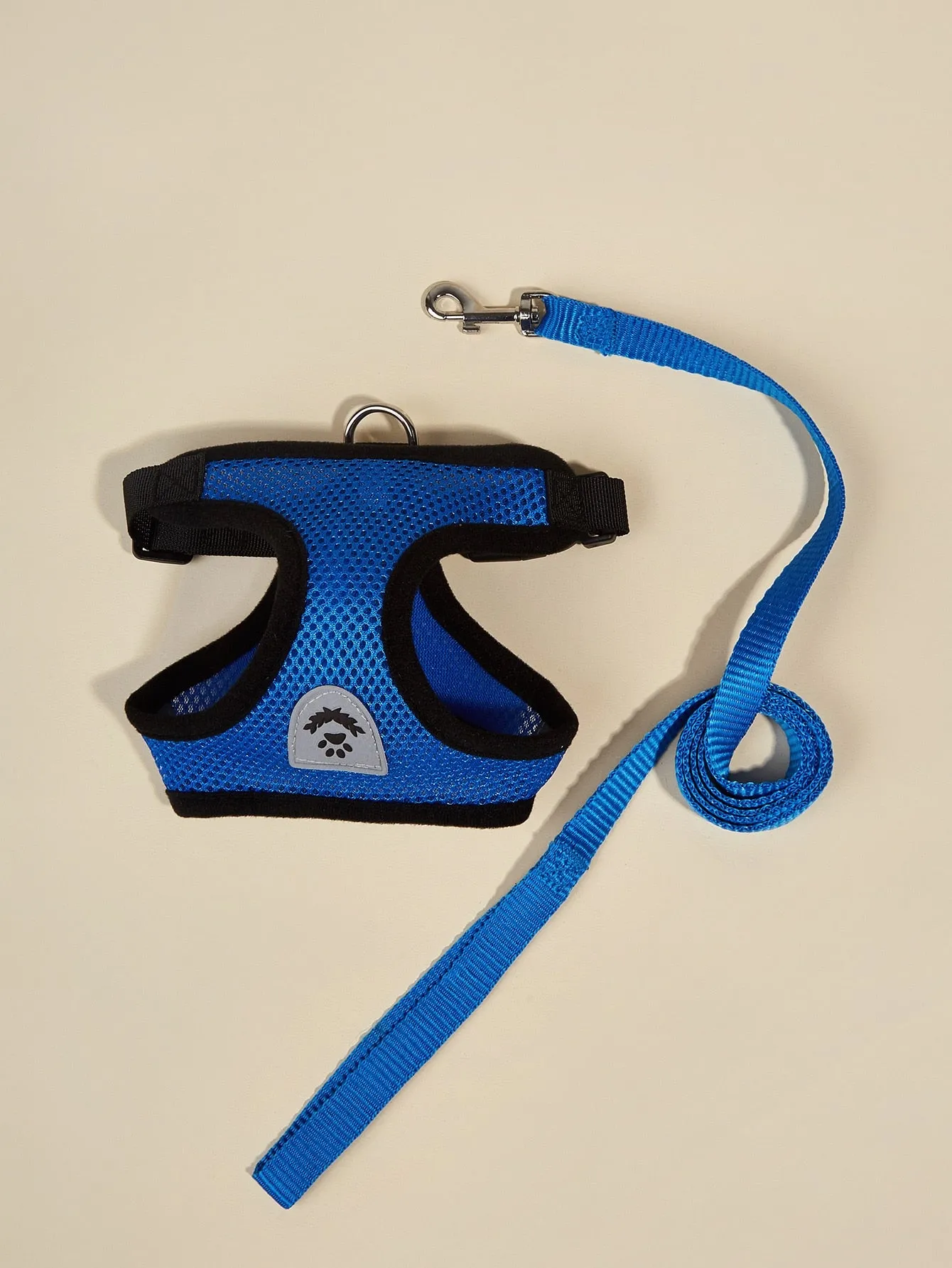 1pc Breathable Cat Harness & 1pc Cat Leash