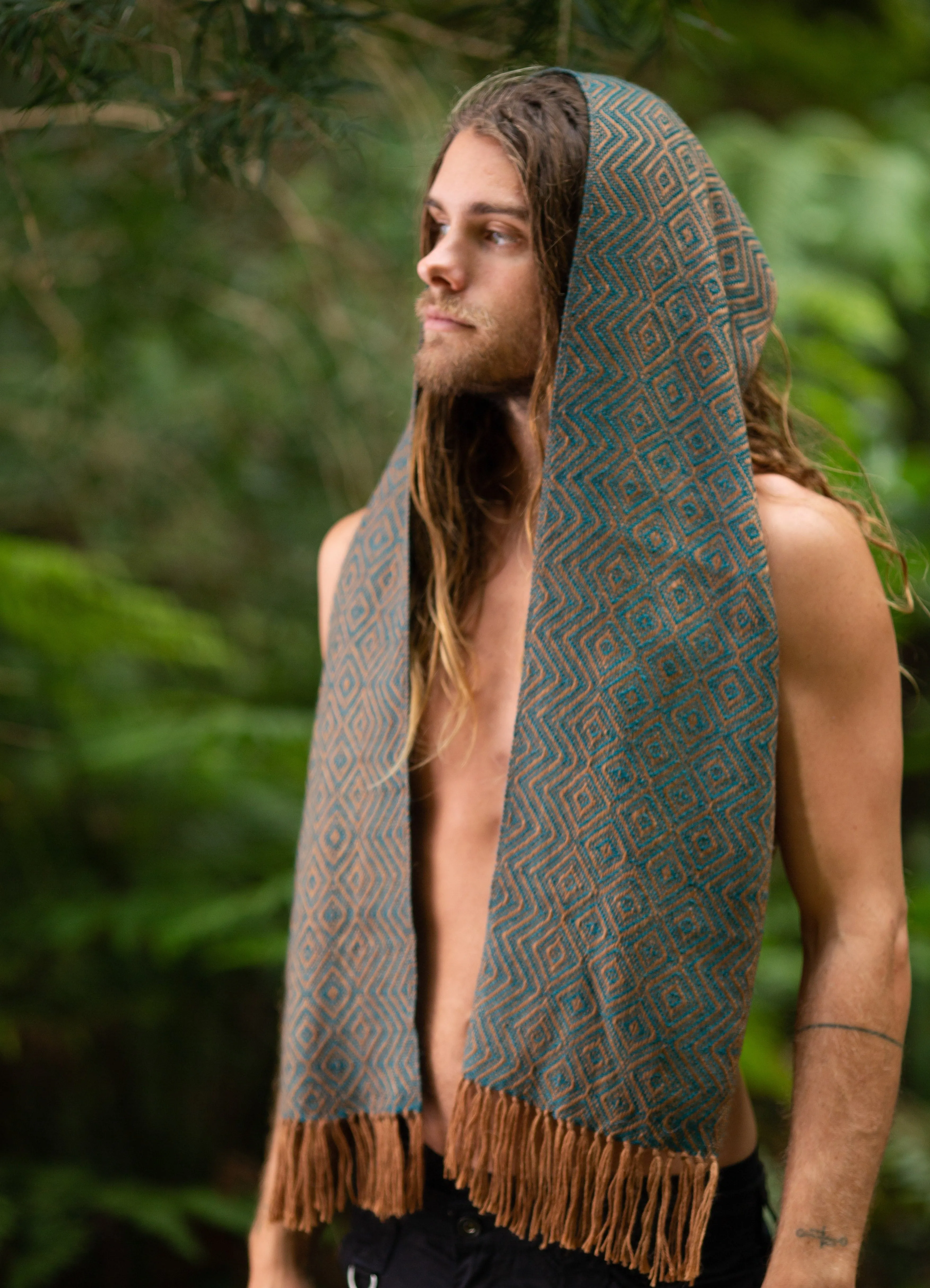 Alpaca Scarf for Men