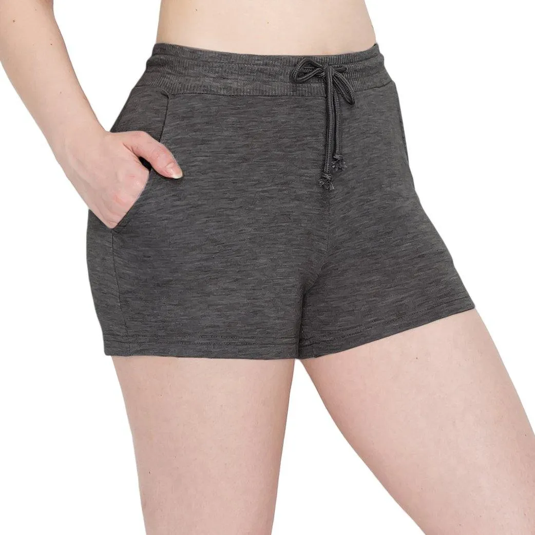 ALWAYS Women's French Terry Casual Lounge Shorts