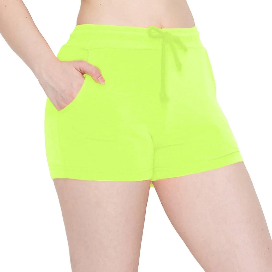 ALWAYS Women's French Terry Casual Lounge Shorts