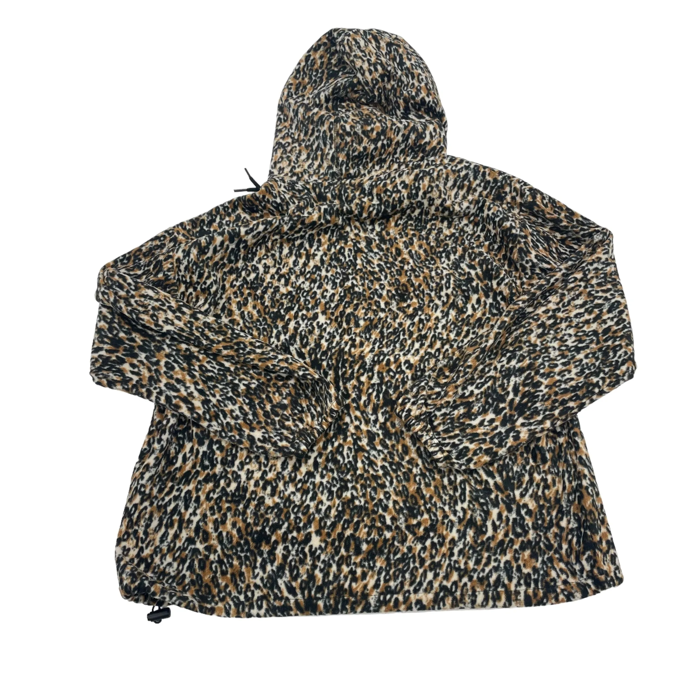 ANIMAL PRINT SWEATSHIRT HOODIE by CLOTHES MENTOR Size:M