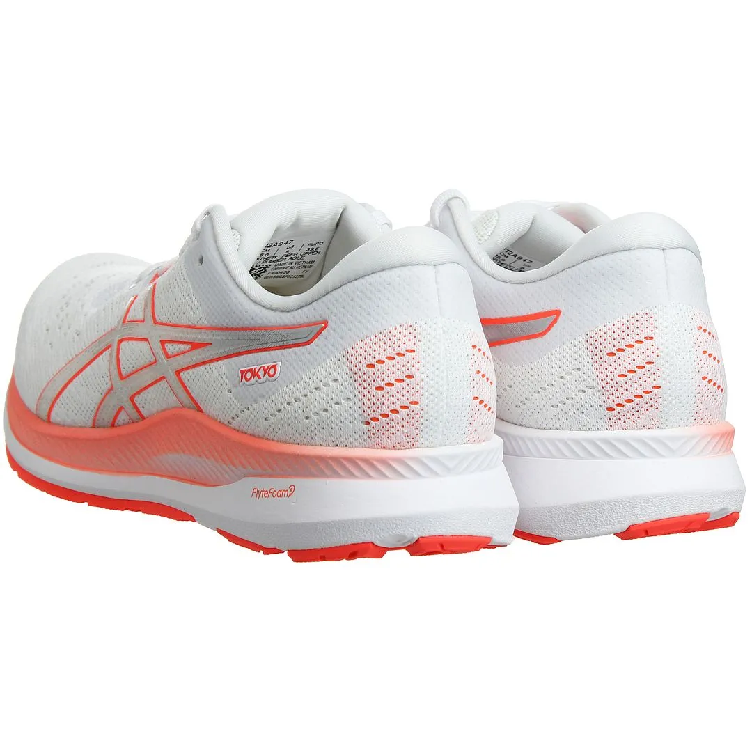 Asics EvoRide TOKYO Womens White Running Trainers