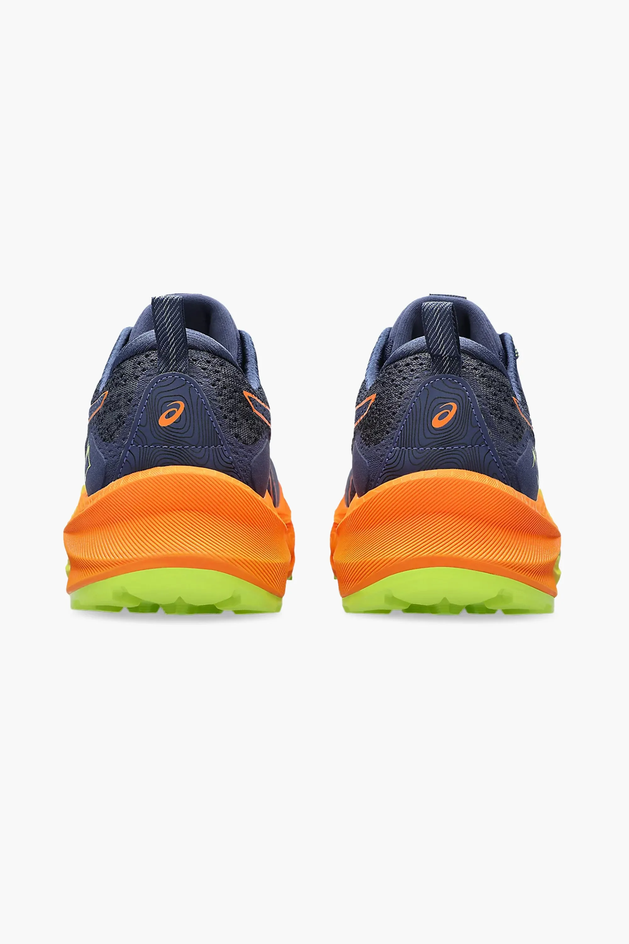 ASICS Men's Trabuco Max 2 in Deep Ocean/Bright Orange