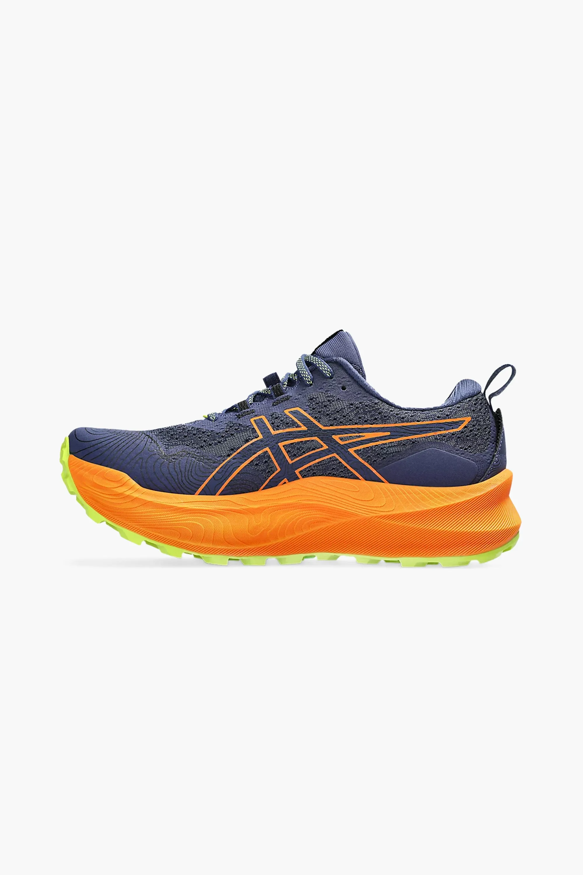 ASICS Men's Trabuco Max 2 in Deep Ocean/Bright Orange