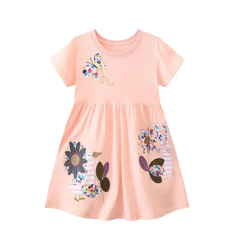 Baby Girls Strawberry Summer Casual Dress