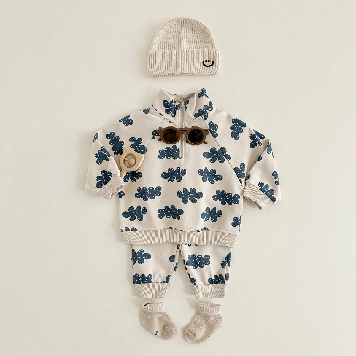 Baby Neutral Casual Set