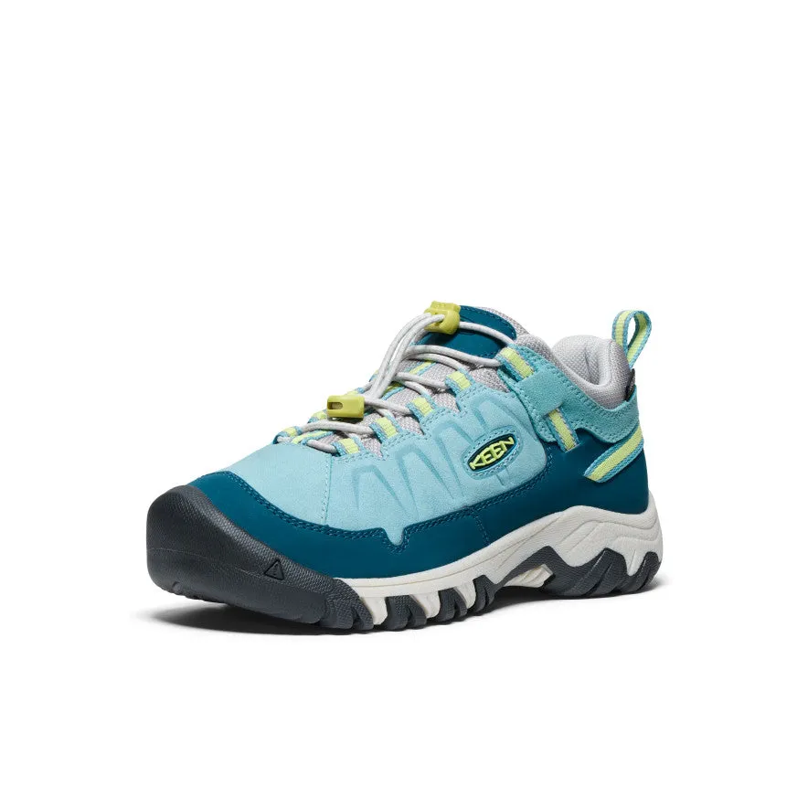 Big Kids' Targhee IV Waterproof Hiking Shoe  |  Reef Waters/Daiquiri Green