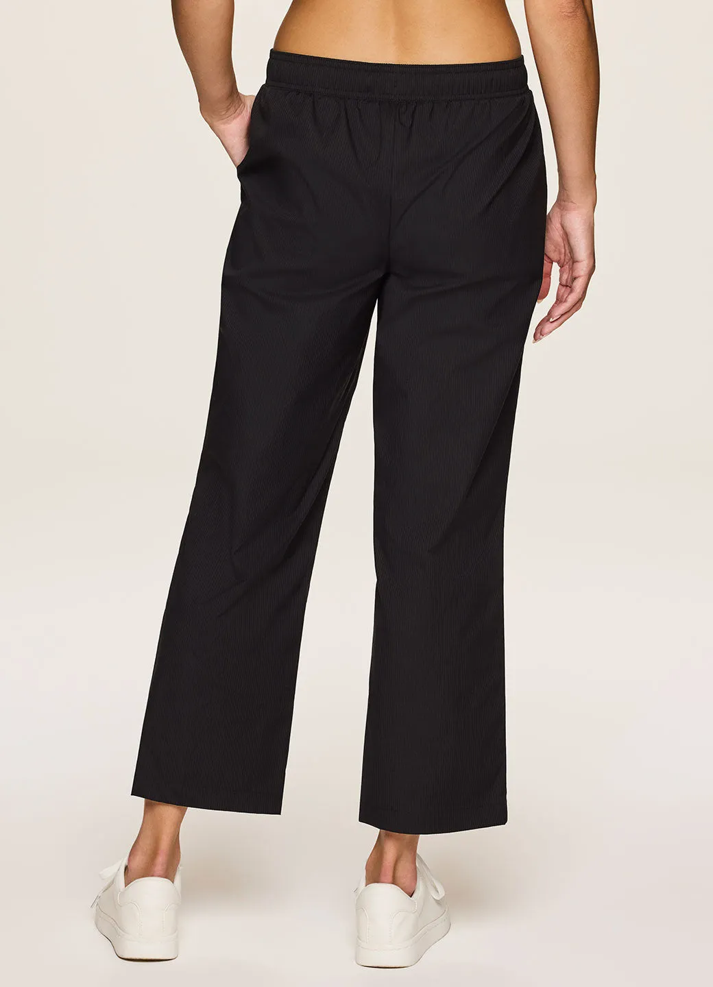 Birdie Textured Ankle Pant