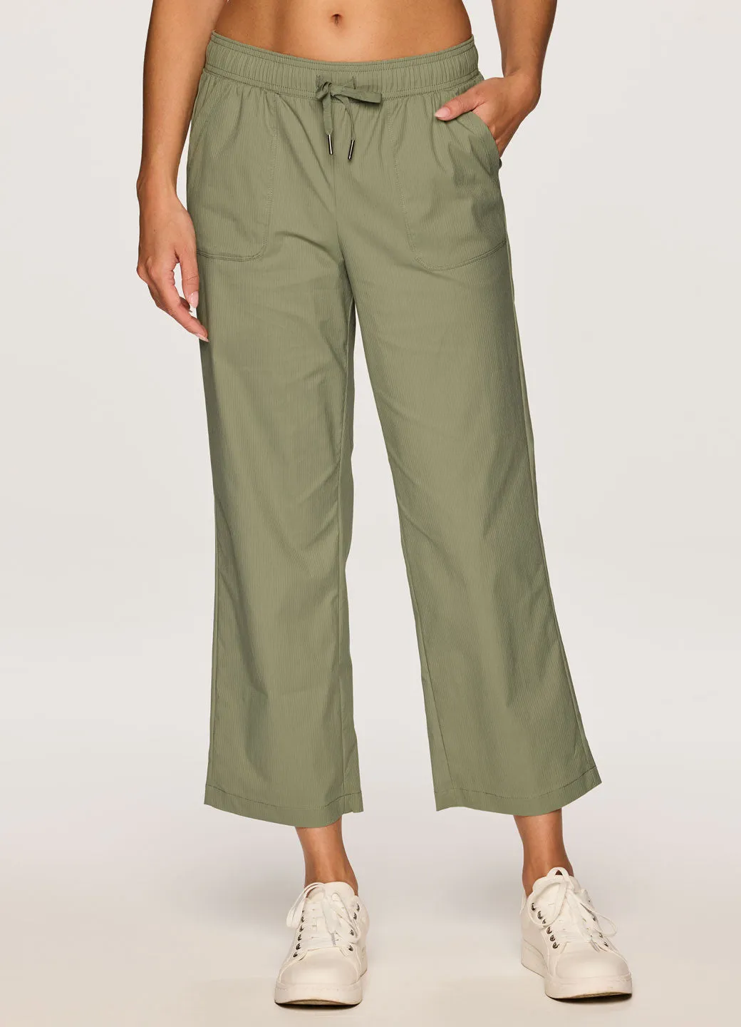 Birdie Textured Ankle Pant