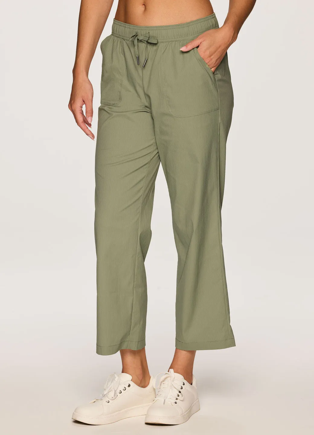 Birdie Textured Ankle Pant