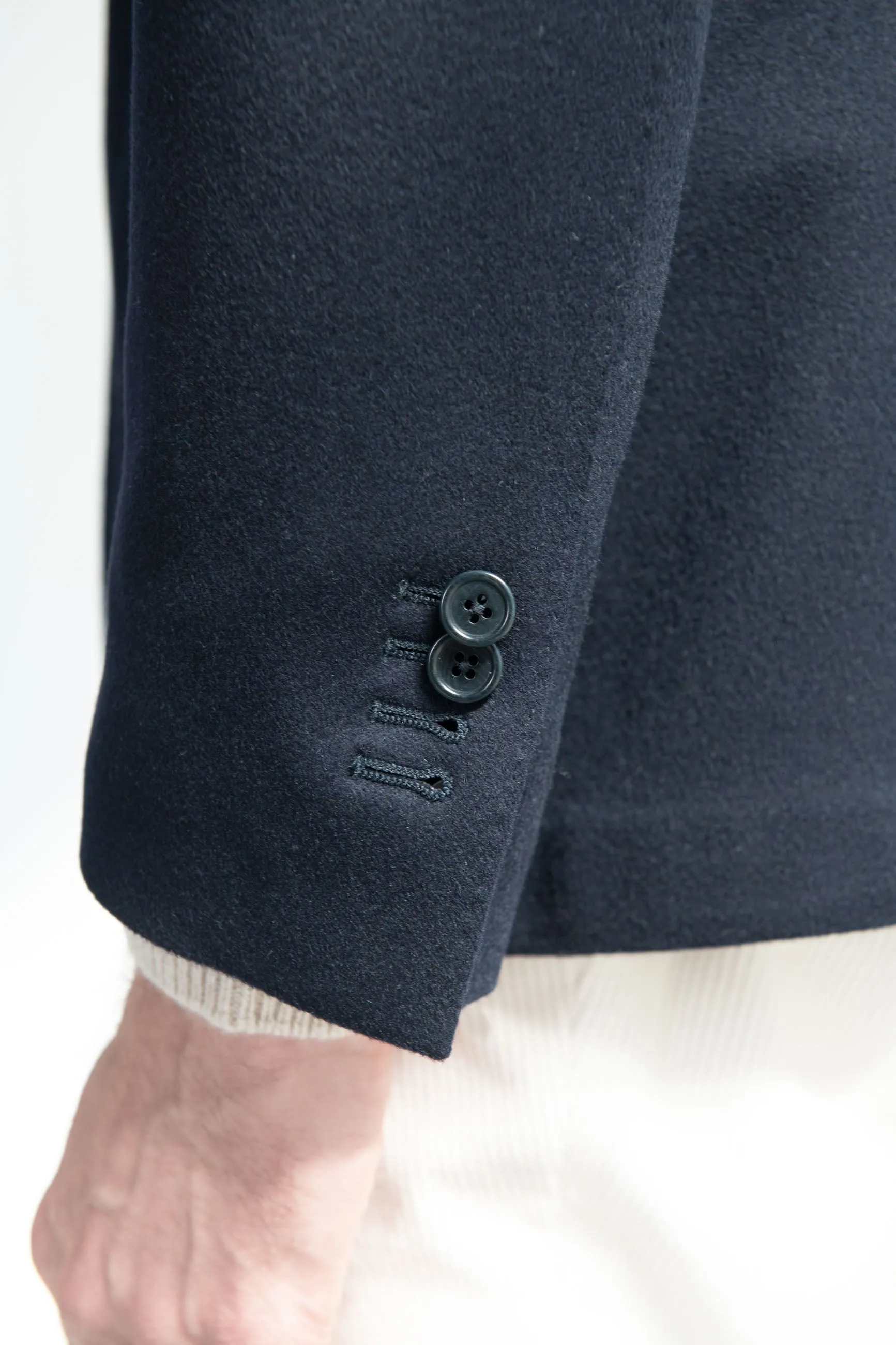 Blue blazer in Loro Piana cashmere - Made in Italy