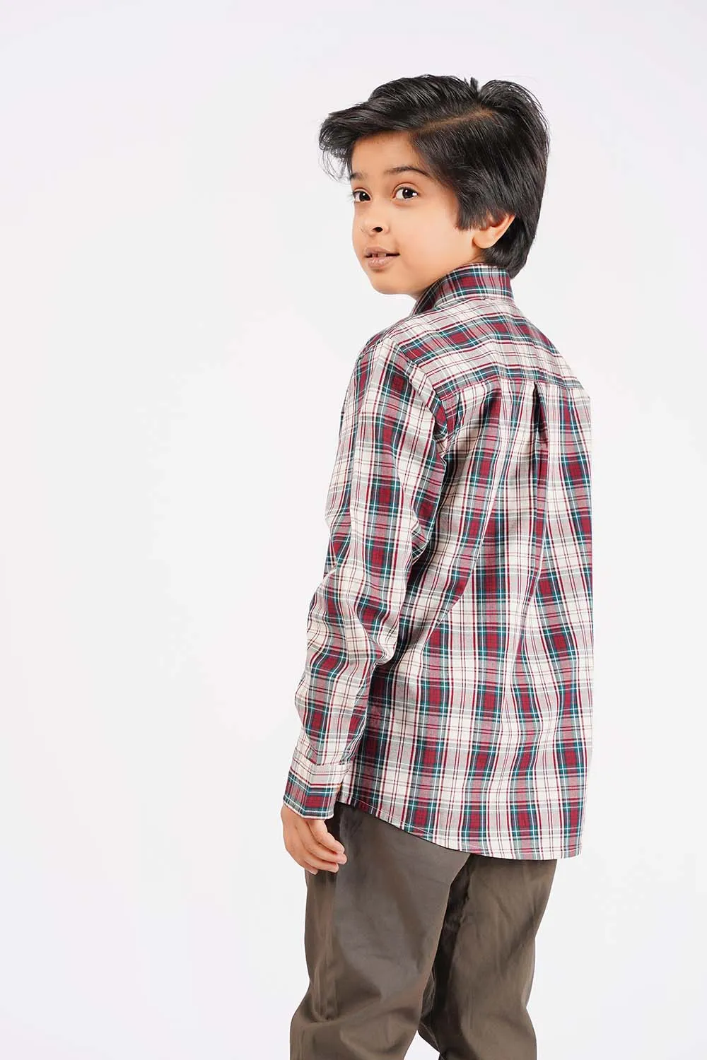 Boy's Full Sleeves Casual Shirt