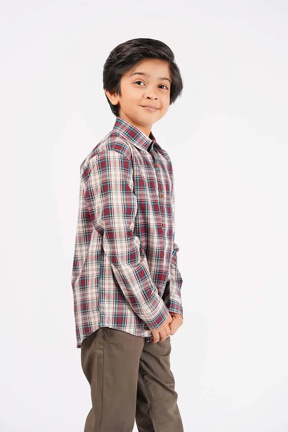 Boy's Full Sleeves Casual Shirt