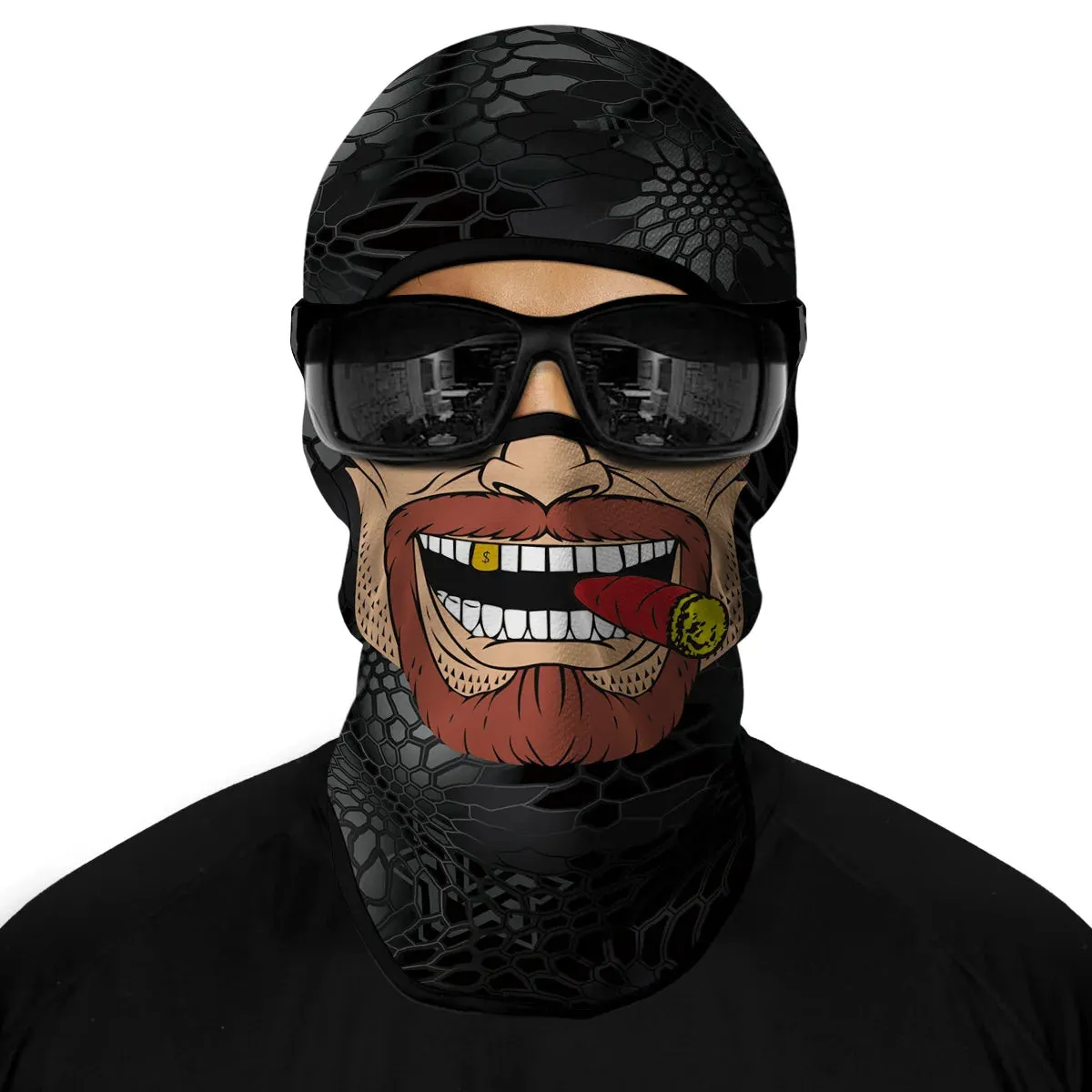 Breathable 3D Skull Balaclava Mask Headgear