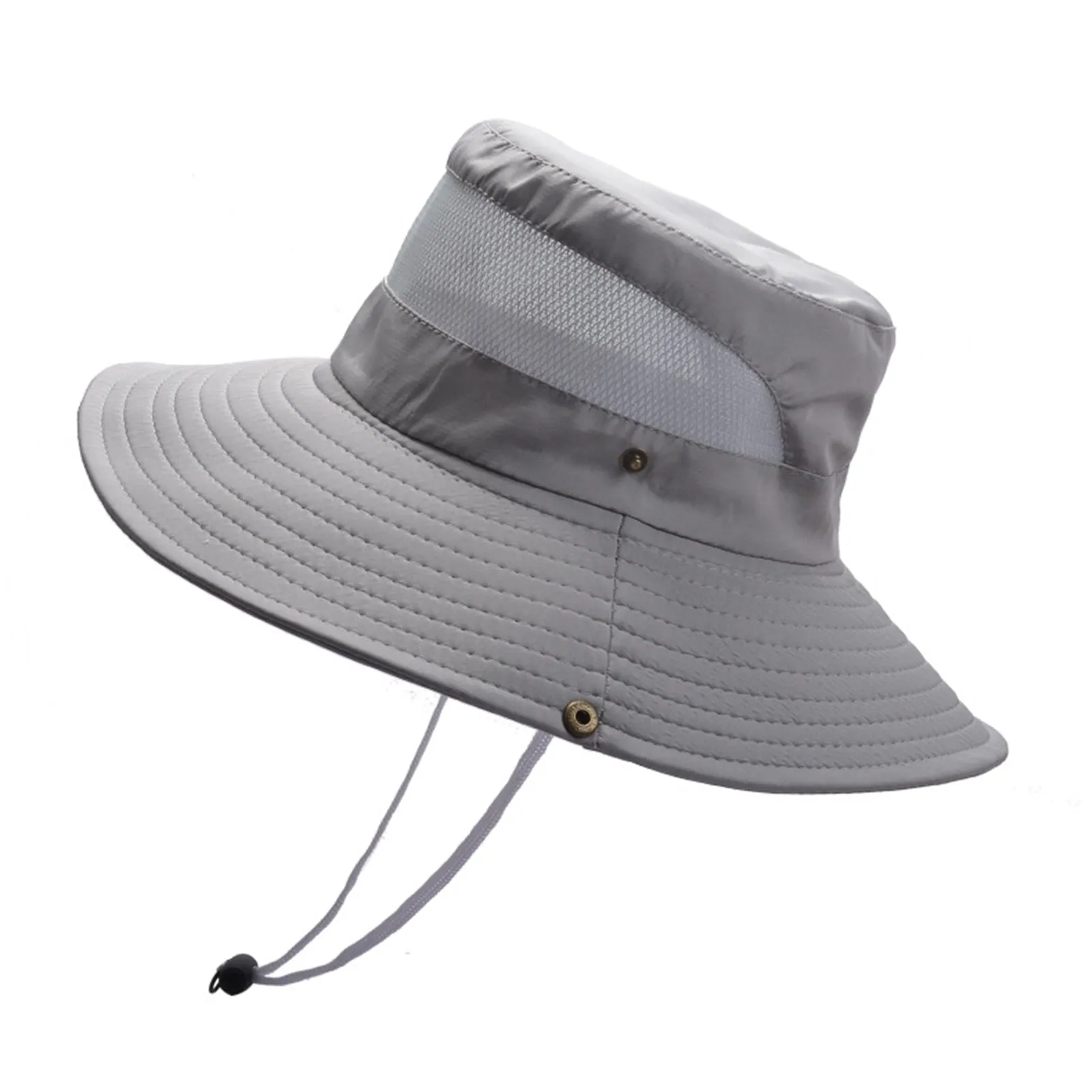 BREATHABLE MESH SUNSCREEN BUCKET HAT