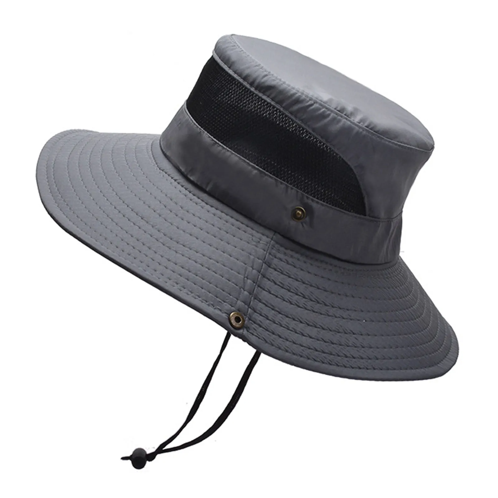 BREATHABLE MESH SUNSCREEN BUCKET HAT