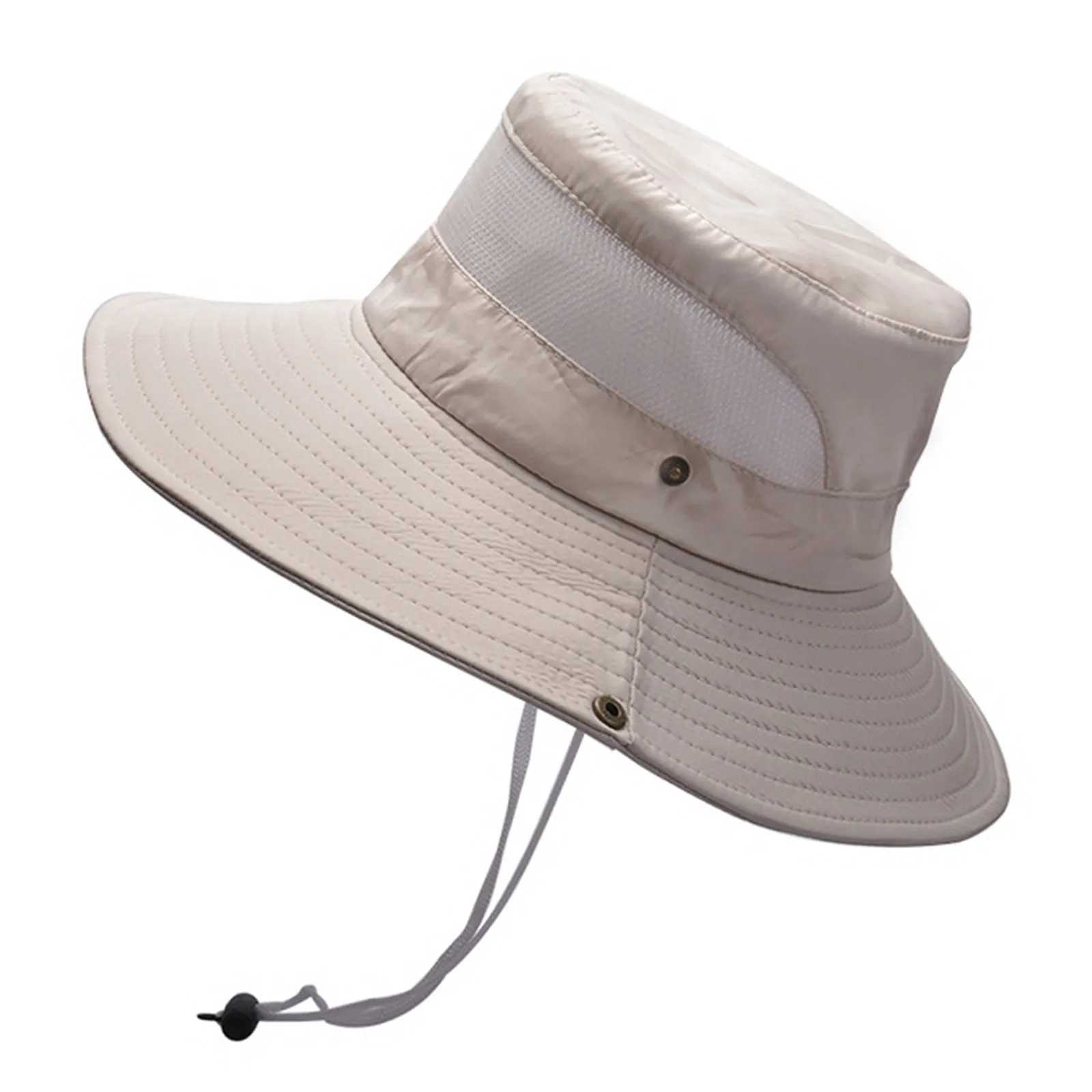 BREATHABLE MESH SUNSCREEN BUCKET HAT