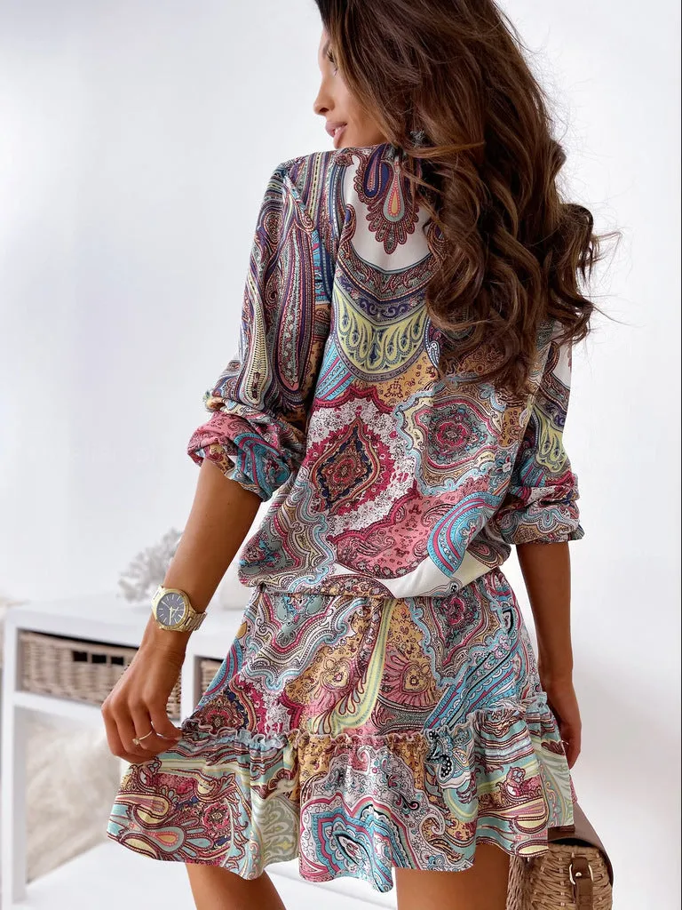 Breezy Summer Nights Casual A-Line Dress