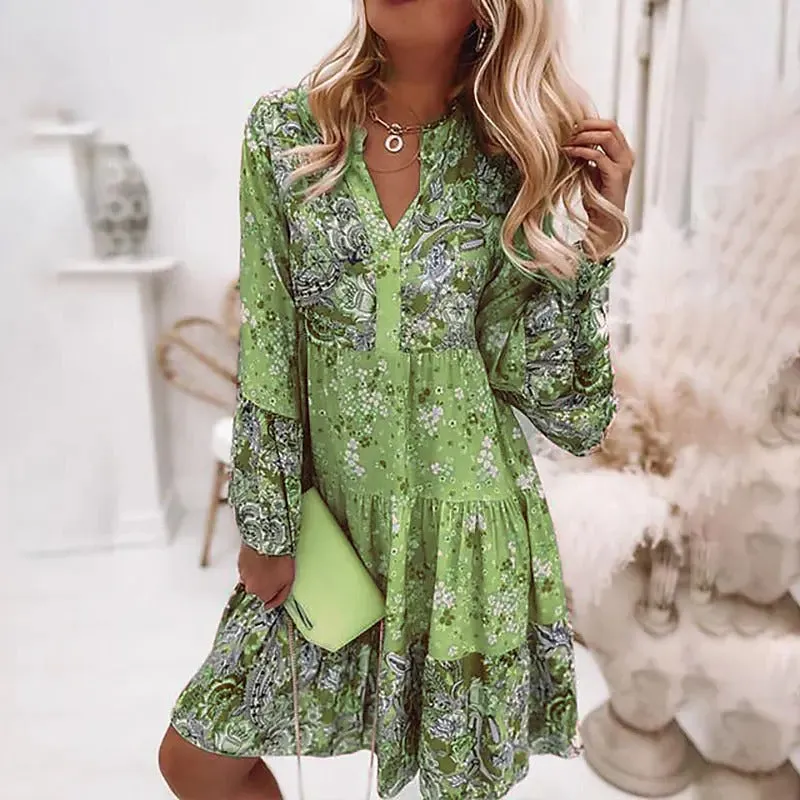 Breezy Summer Nights Casual A-Line Dress