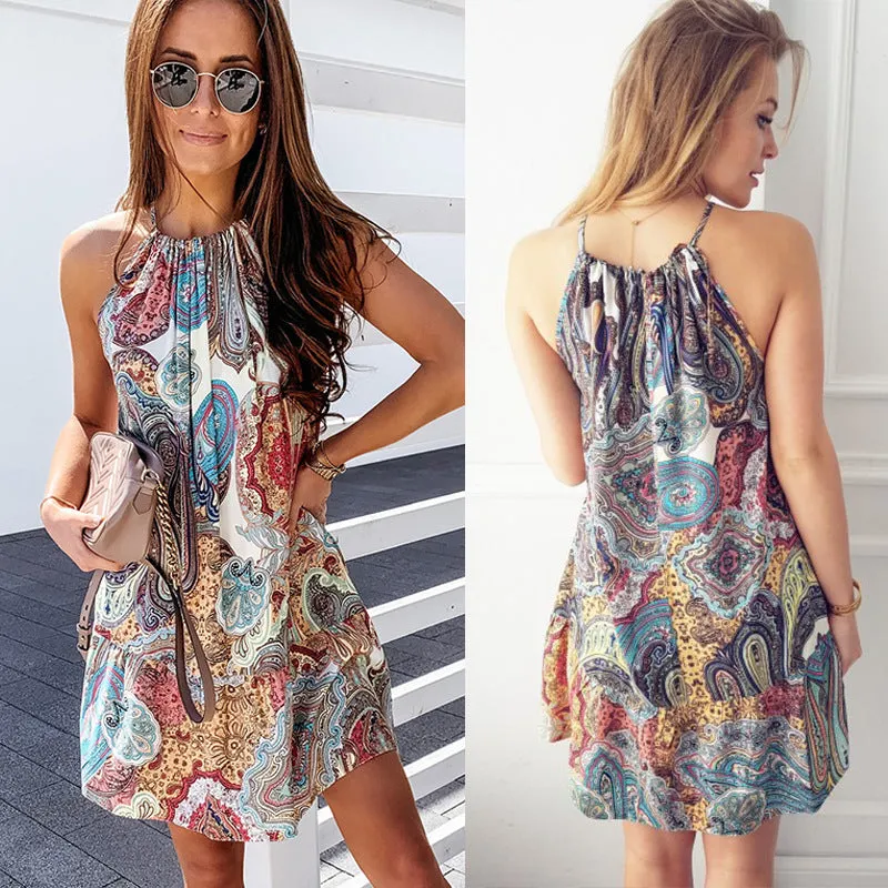 Breezy Summer Nights Casual A-Line Dress