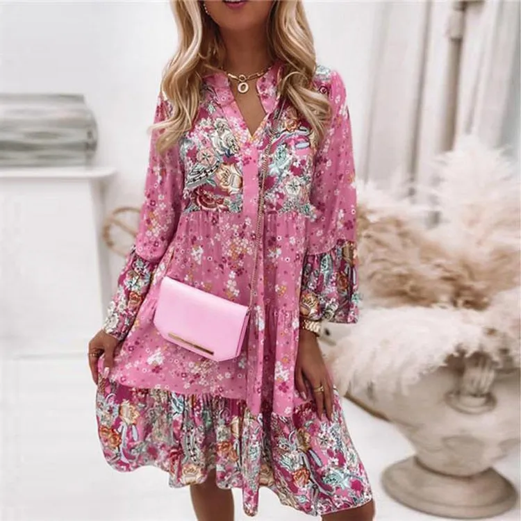 Breezy Summer Nights Casual A-Line Dress