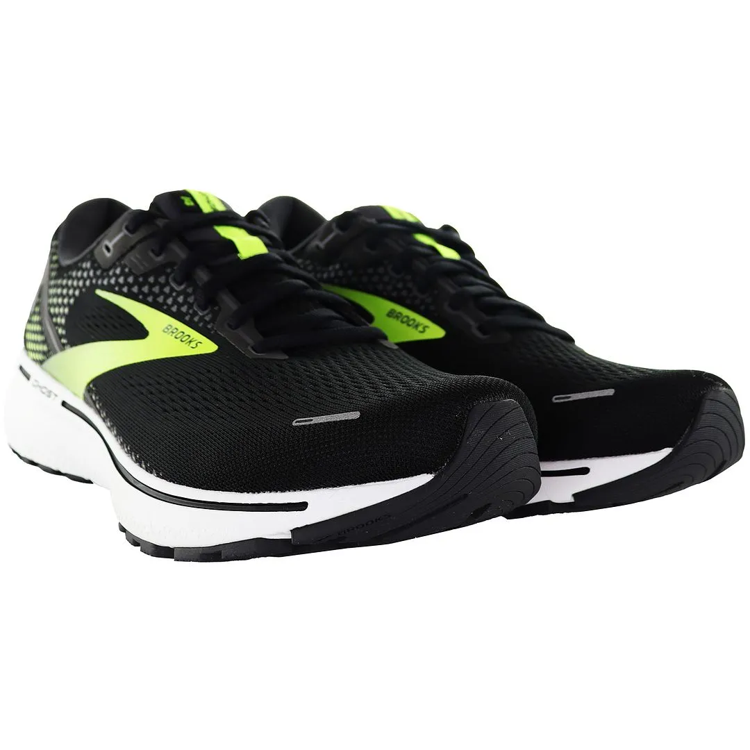 Brooks Ghost 14 Mens Black Running Trainers