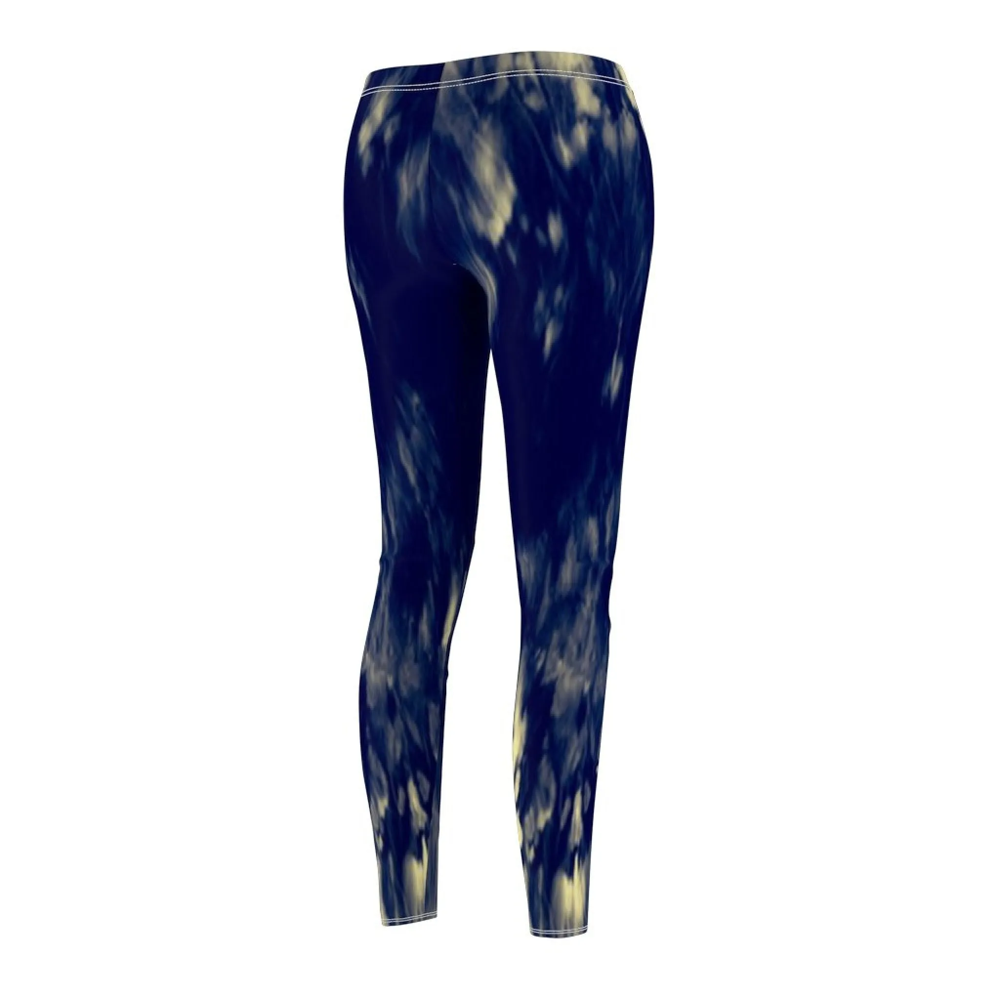 Bynelo Tie Dye Mirage Blue Women's Casual Leggings