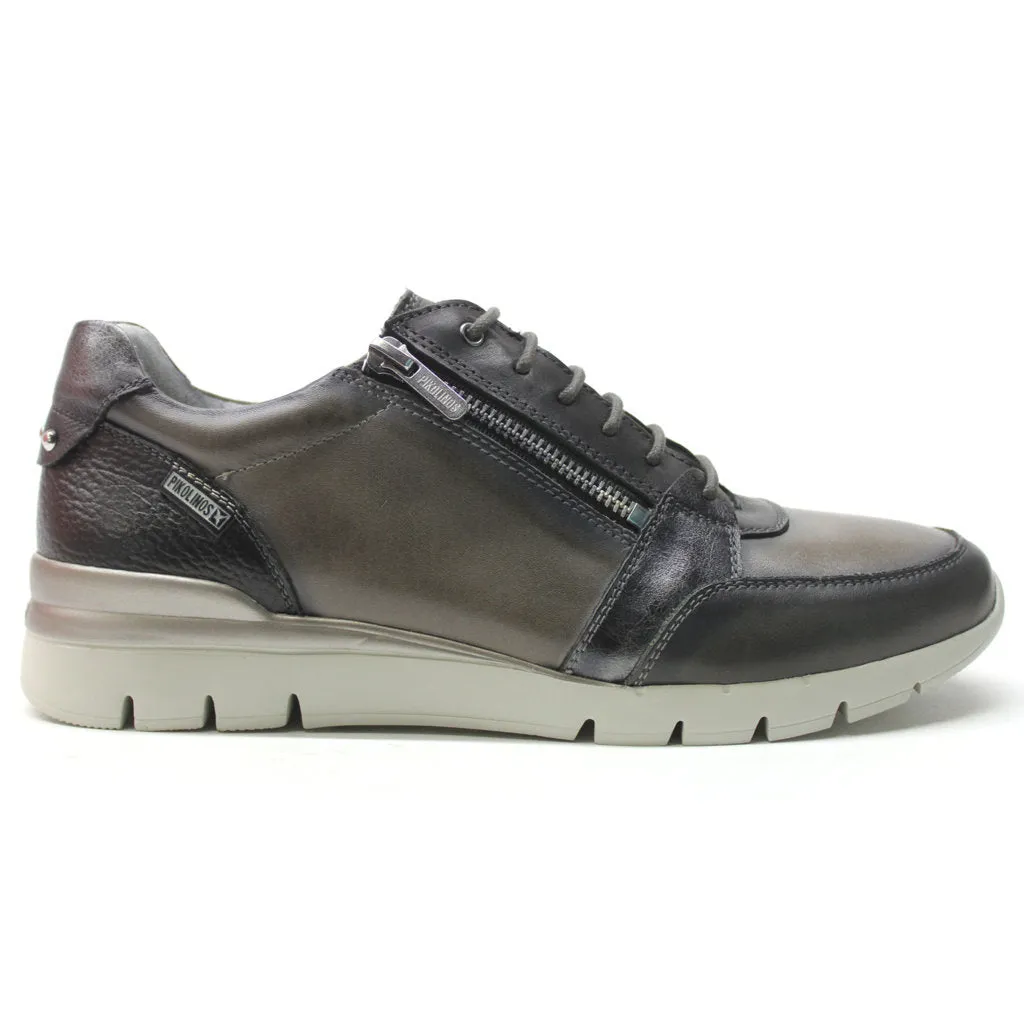 Cantabria Calfskin Leather Women's Casual Sneakers