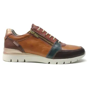 Cantabria Calfskin Leather Women's Casual Sneakers