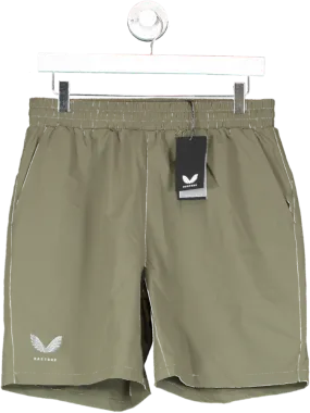 Castore Green Flow Breathable Woven Shorts UK M