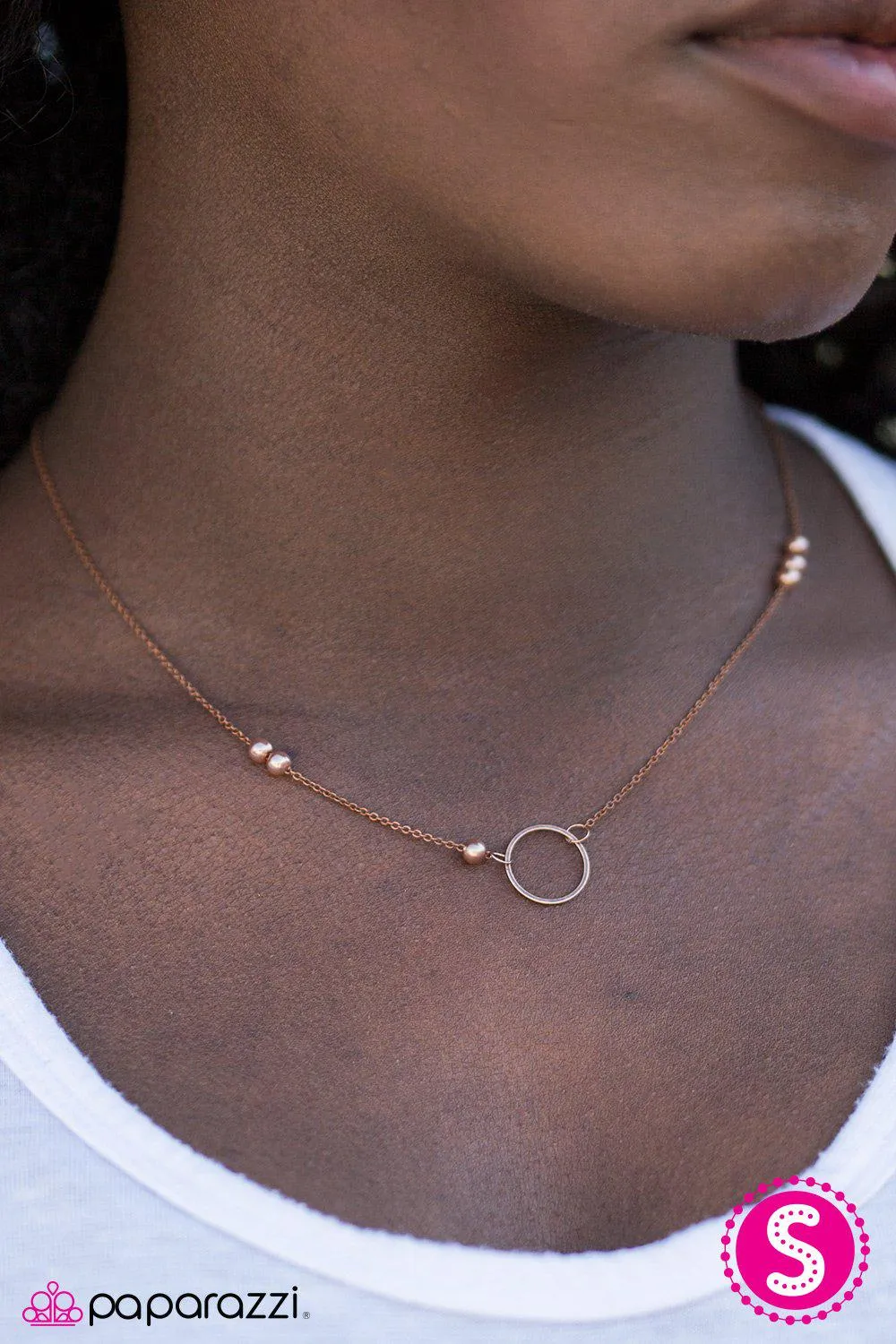 Casual Shine Copper Necklace - Paparazzi Accessories