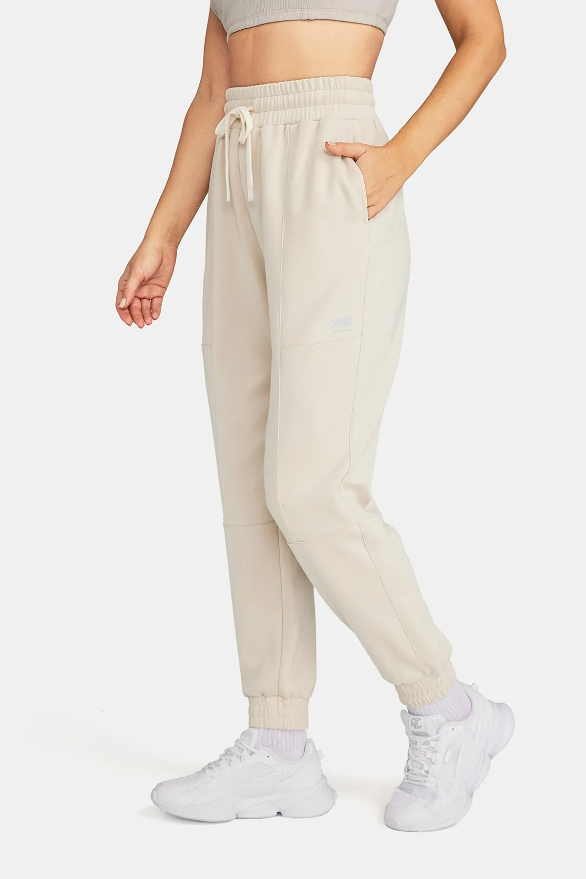 Casual Yoke Drawstring Jogger