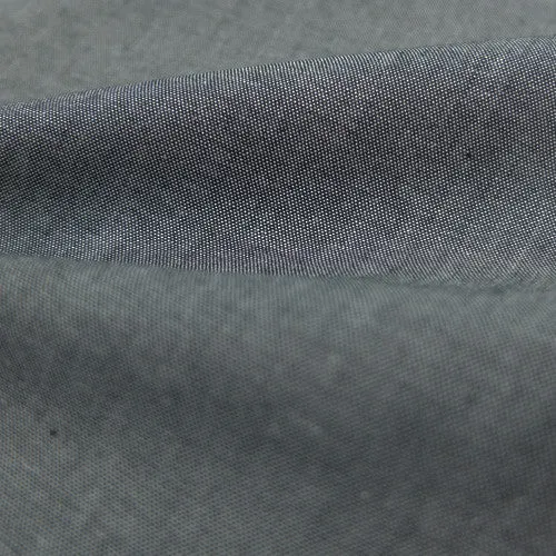 Chambray Cotton - Charcoal