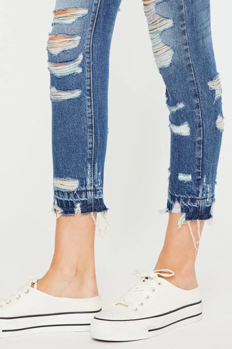 Cheyenne Ultra High Rise Ankle Skinny Jeans