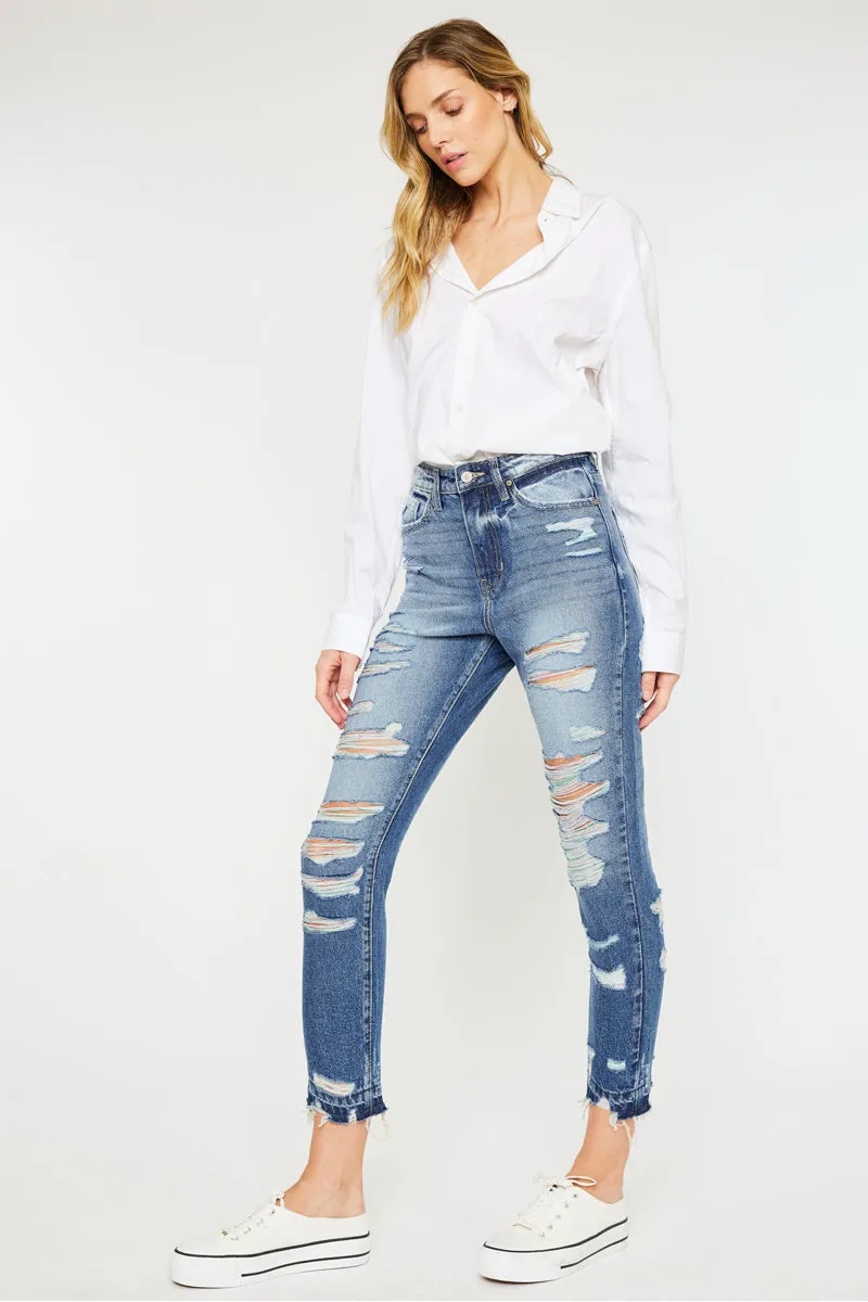 Cheyenne Ultra High Rise Ankle Skinny Jeans