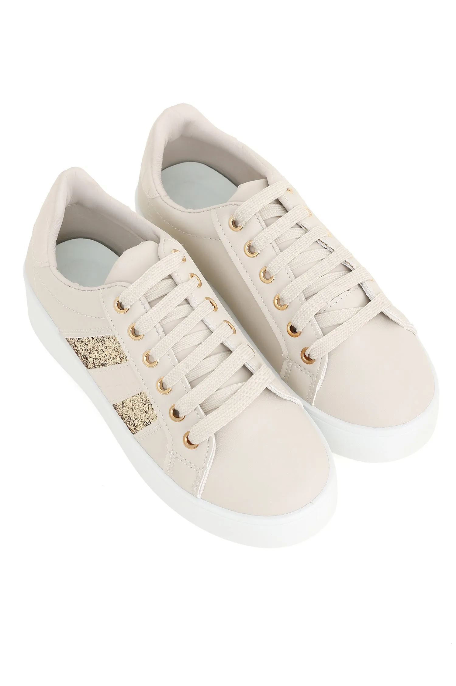 CHIC WOMEN SNEAKERS-BEIGE