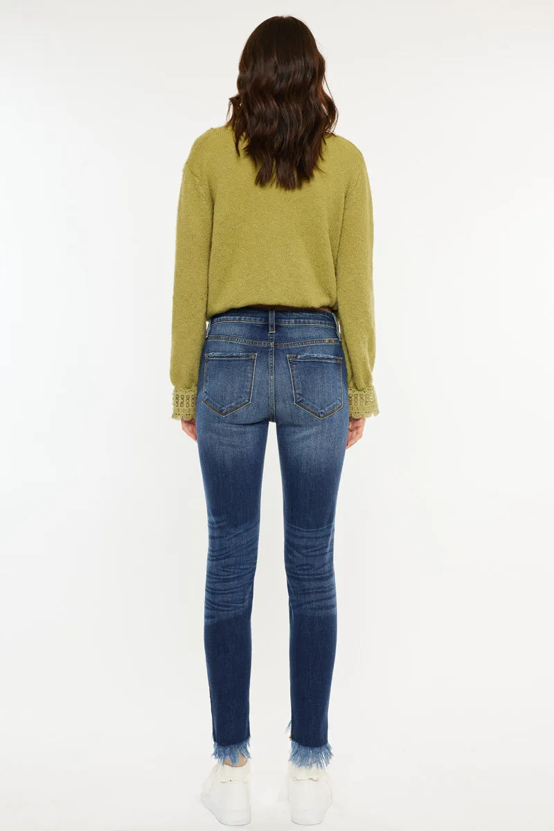 Christina High Rise Ankle Skinny Jeans