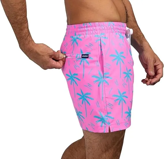 Chubbies Prince of Prints Men Shorts, 4-Way Stretch Shorts Men, Swim Trunks Beach Shorts Swimwear, 5.5" Inseam