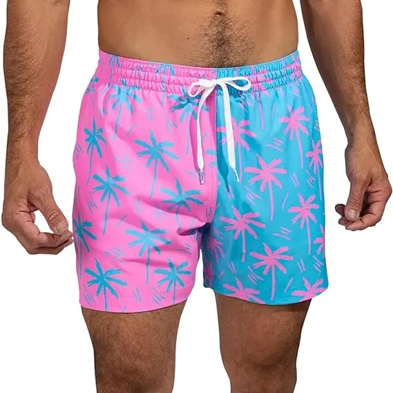 Chubbies Prince of Prints Men Shorts, 4-Way Stretch Shorts Men, Swim Trunks Beach Shorts Swimwear, 5.5" Inseam