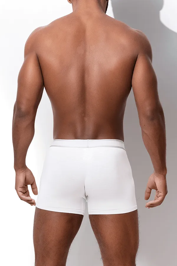 Classic Breathable Boxer Briefs - White