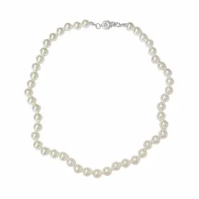 Classic Faux Pearl Necklace