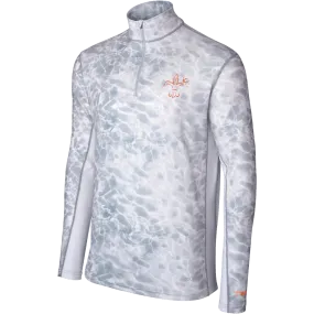 Cool Breeze Quarter Zip: Breathable Long Sleeve Fishing Shirt