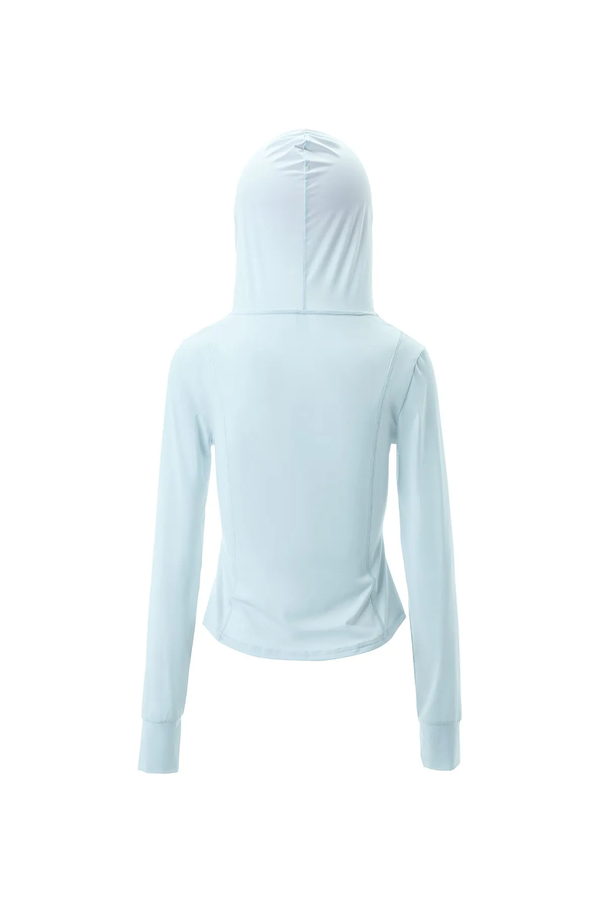 Cooling Breathable High-Stretch Slim-Fit Hooded Jacket UPF50 