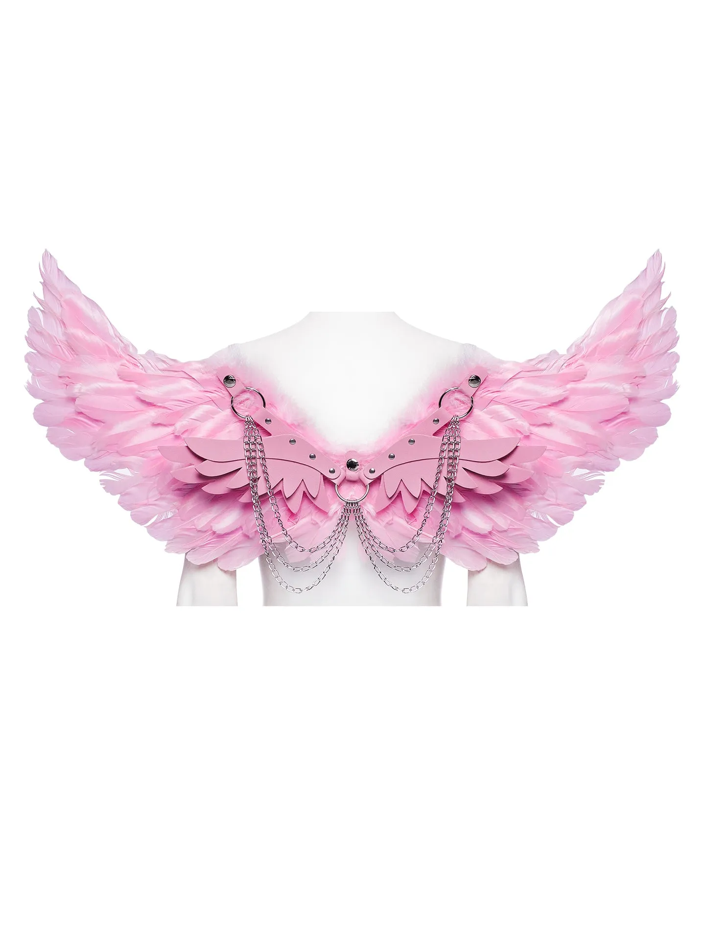 Cotton Candy Angel Wings