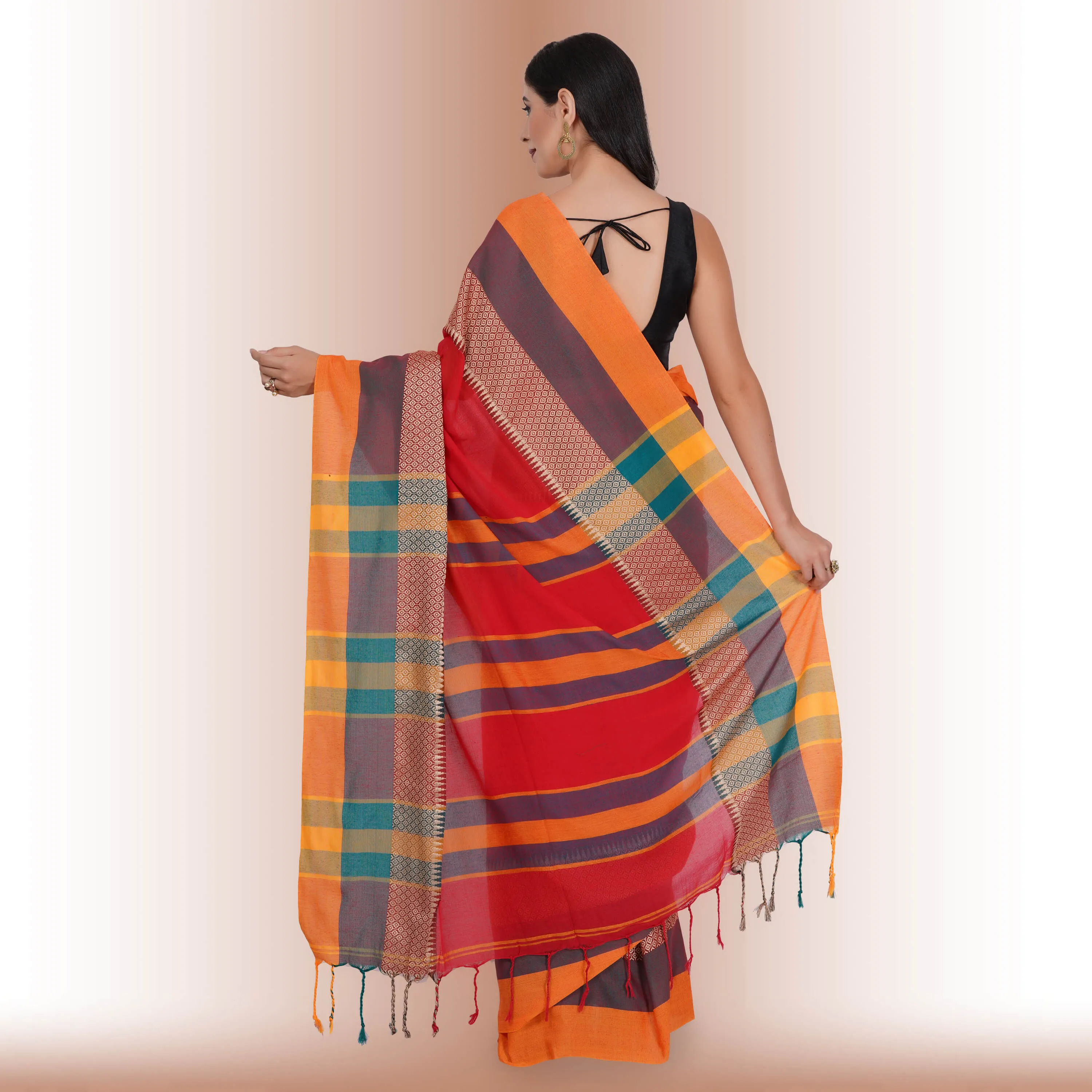 Cotton Handloom Saree