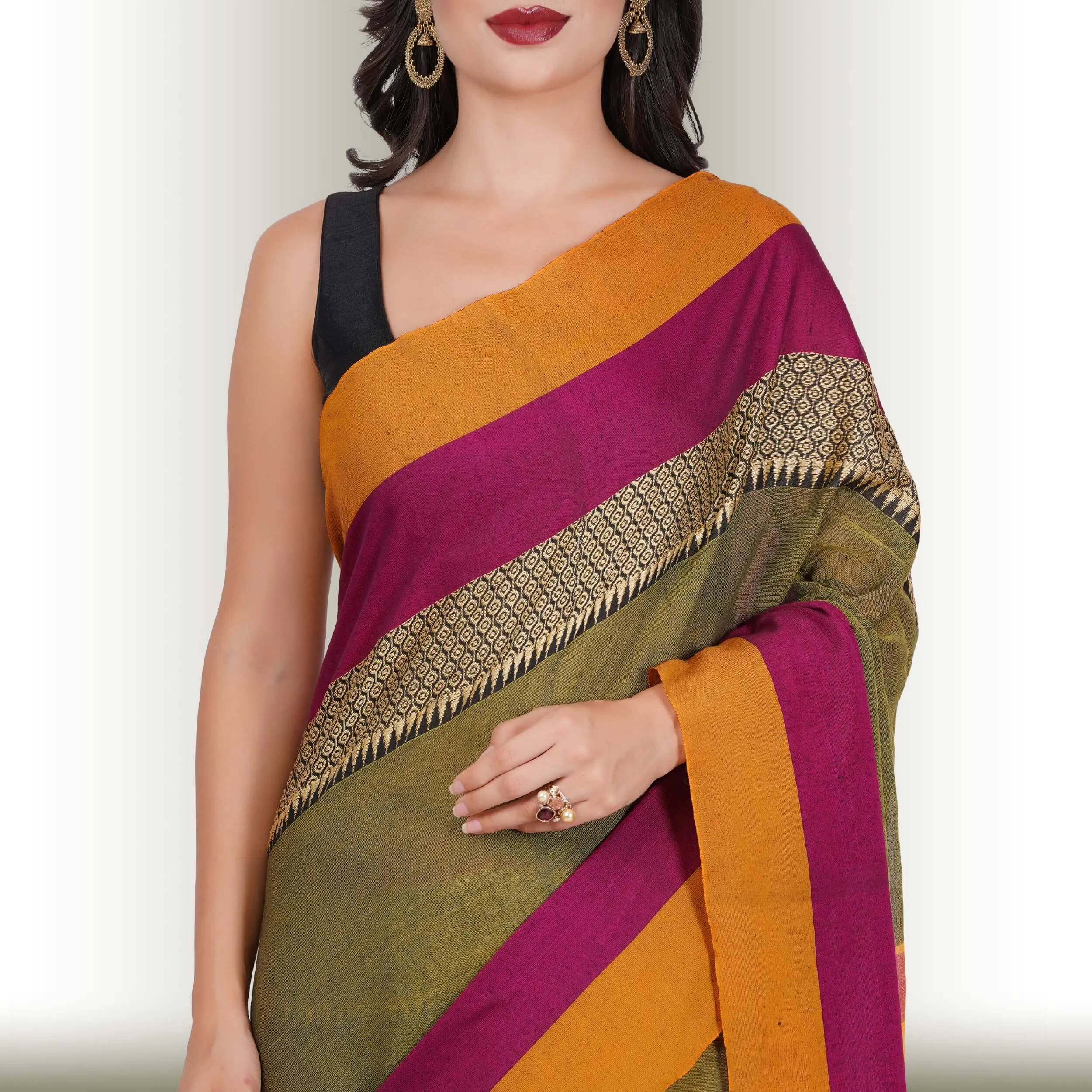 Cotton Handloom Saree