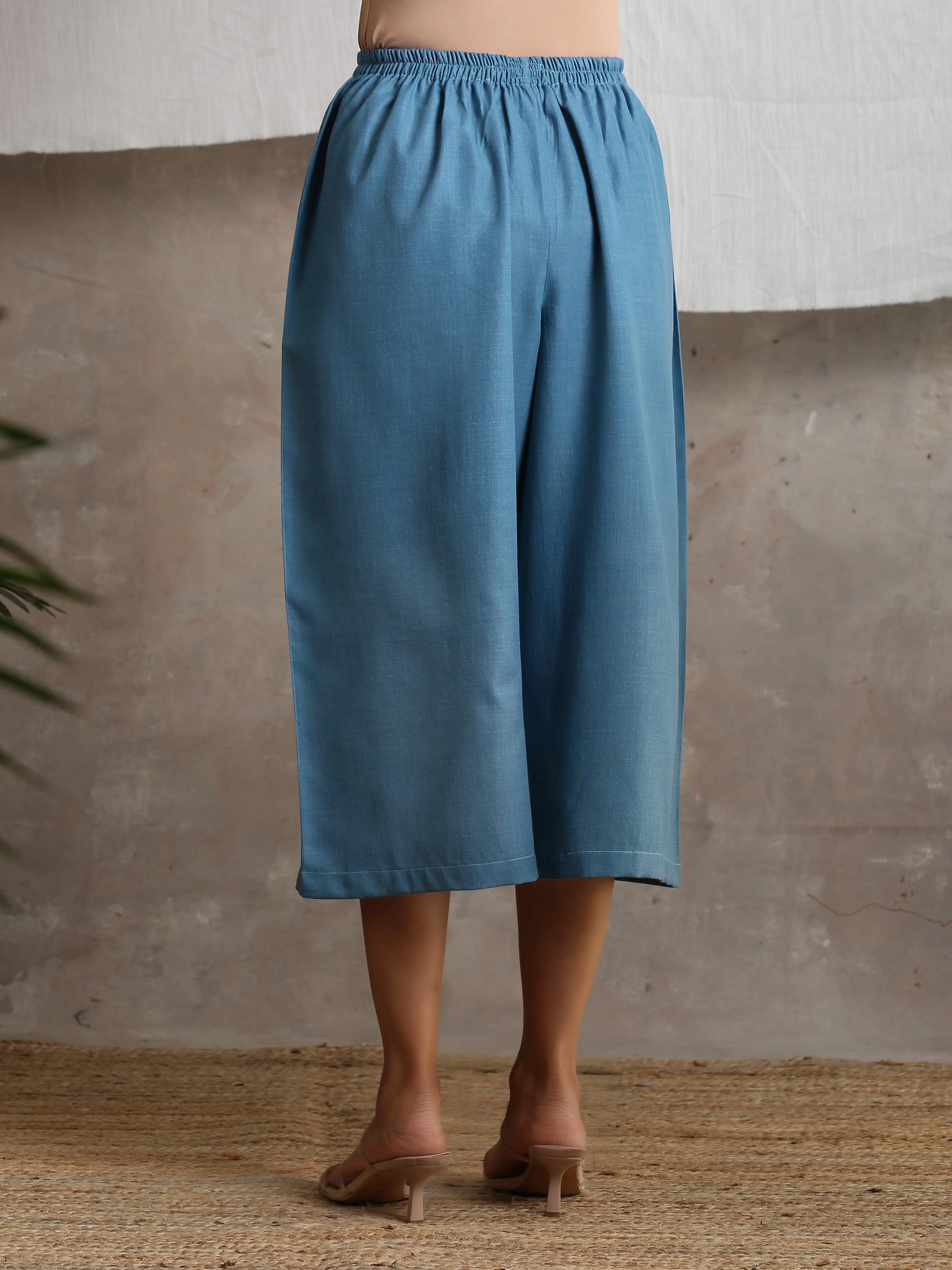 Cotton Linen Palazzo