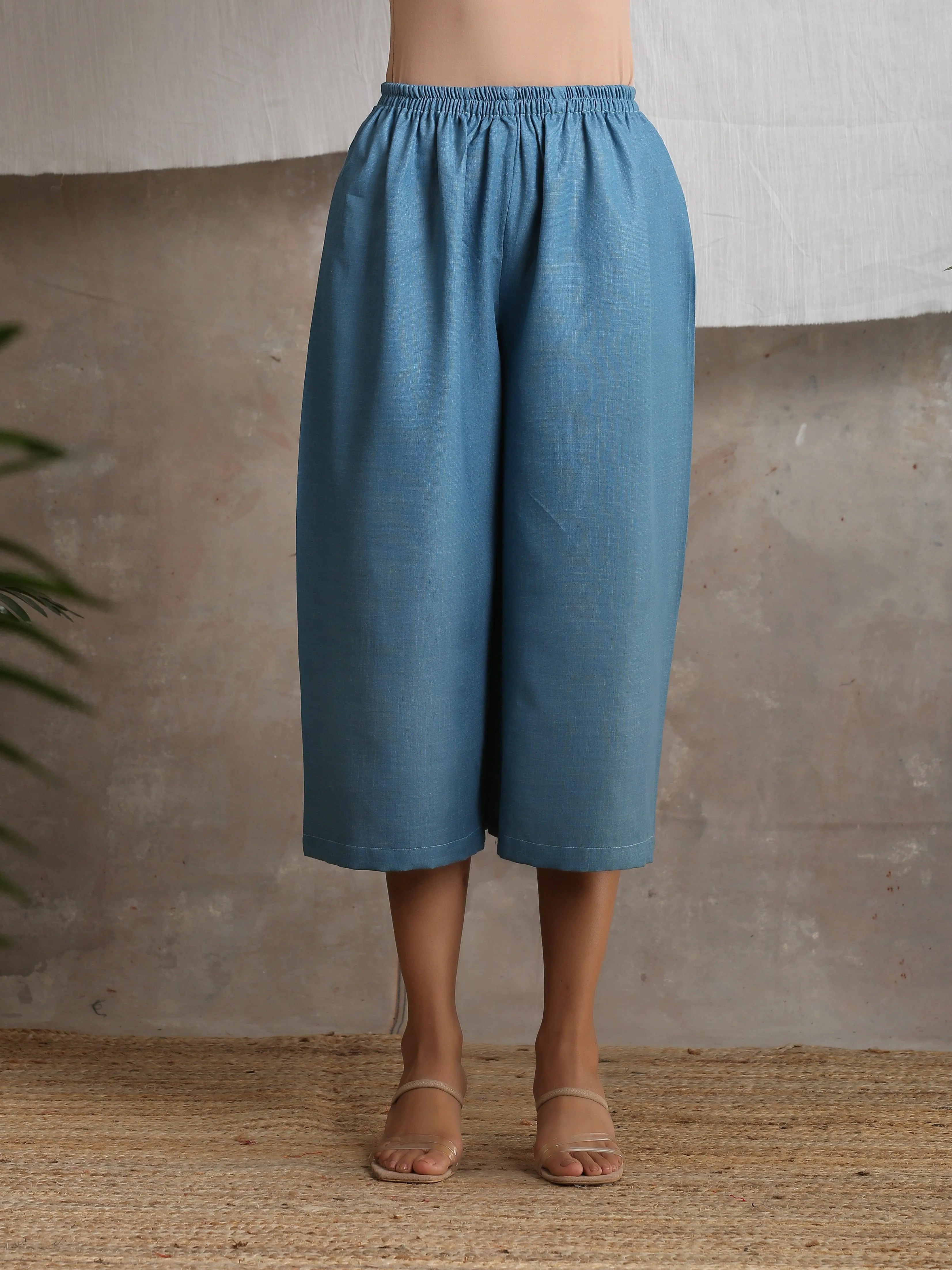 Cotton Linen Palazzo