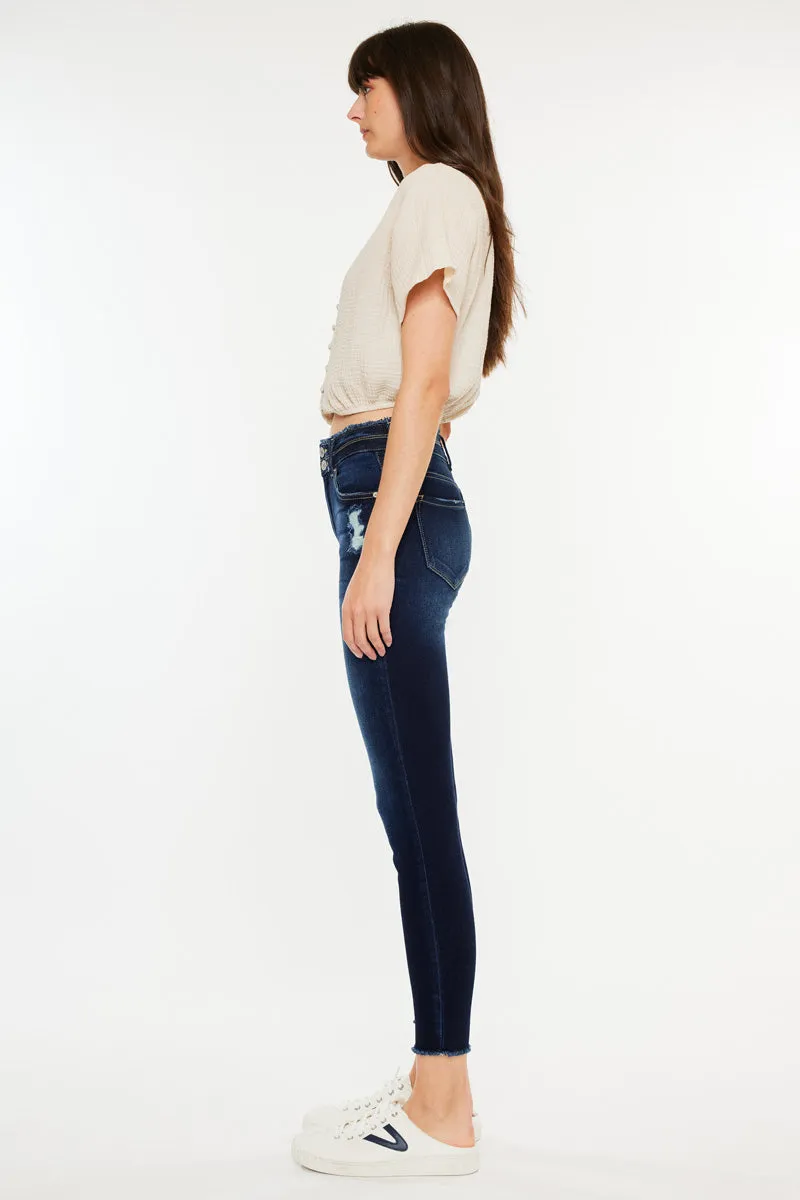 Danica High Rise Ankle Skinny Jeans