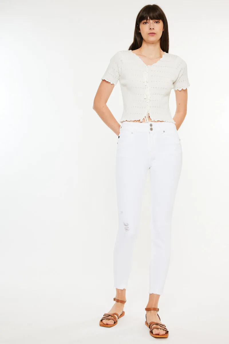 Danica High Rise Ankle Skinny Jeans